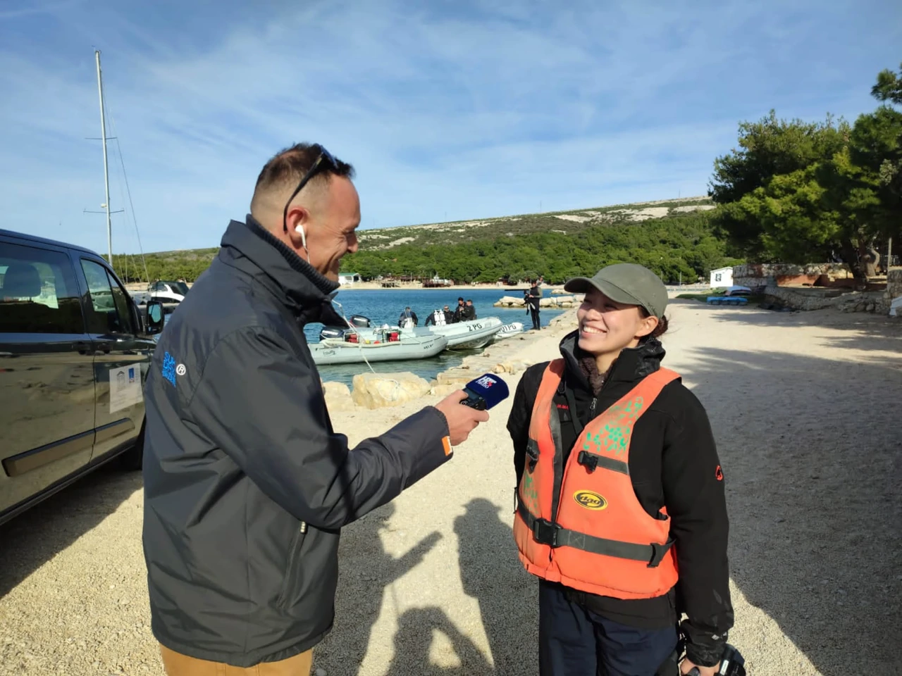 Naš reporter na nalazištu Letavica, Foto: Matija Brkljačić/Radio Zadar