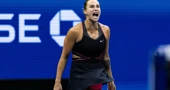 Arina Sabaljenka slavi pobjedu nad Pegulom