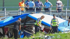  Teška nesreća na A4: Počelo izvlačenje tijela iz autobusa  