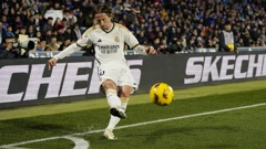 Luka Modrić na susretu s Getafeom