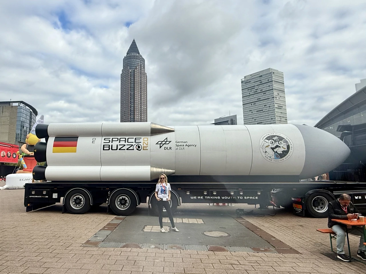 Lidija Lacko Vidulić na Sajmu knjiga u Frankfurtu