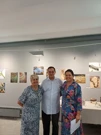 Ravnateljica Centra za kulturu Sesvete, Vjekoslava Damjanović, predsjednik Hrvatskog kulturnog centra Branko Maretić, Jelena Mužinić, Foto: Neda Maretić/gh