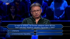 Barislav Poparić Grgas, Foto: Tko želi biti milijunaš?/HRT