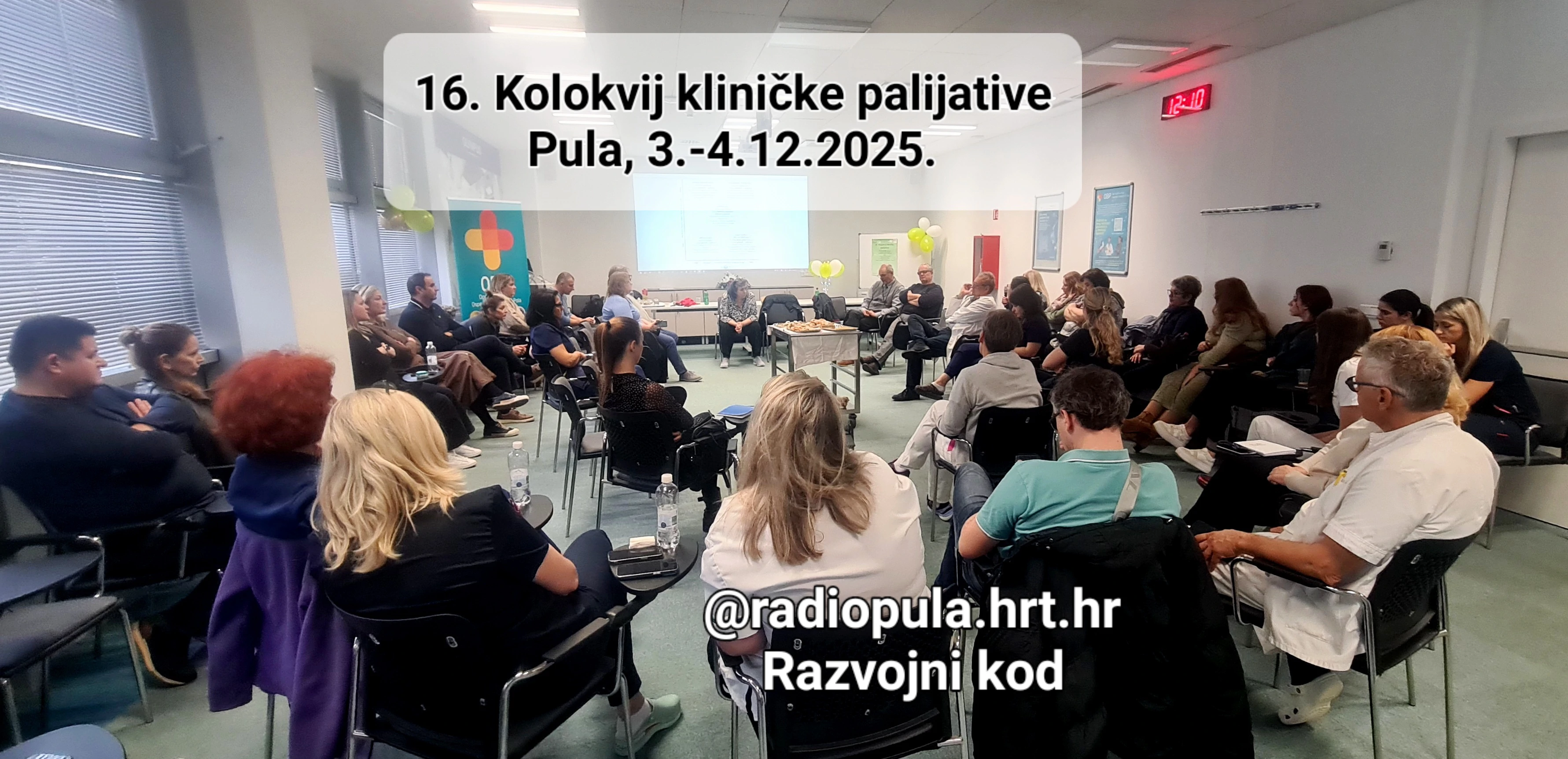 Razvojni kod: Gosti Tatjane Kaštelan predstavnici medicinskog sustava, koji rade na formiranju Palijativnog odjela Opće bolnice Pula