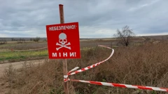 Prilaz Hersonu, razminiranje