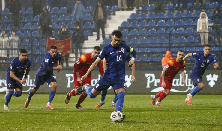 Ivan Perišić zabija s bijele točke 