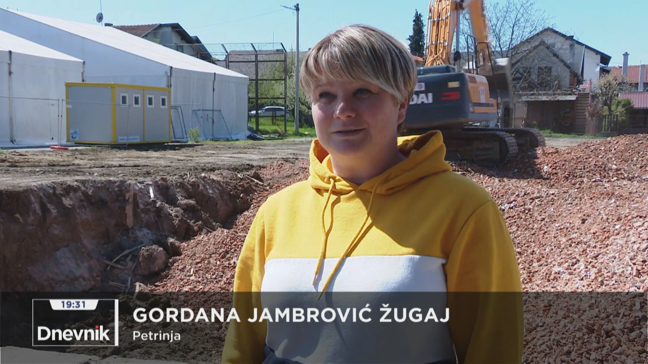 Gordana Jambrović Žugaj, Petrinja