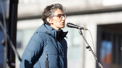 Maja Sever na prosvjednom maršu , Foto: Marko Todorov/CROPIX