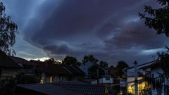 Oblaci iznad Zagreba