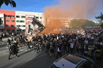 Korteo Torcide uoči utakmice, Foto: Ante Cizmic/CROPIX