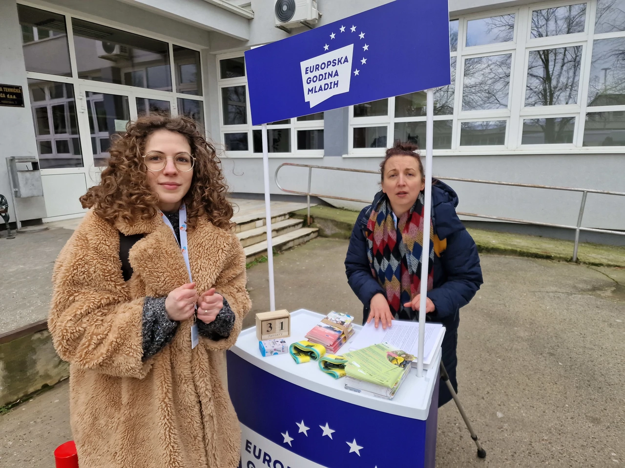 Erasmus+ mural, Foto: Krunoslav Inhof/HRT Radio Osijek