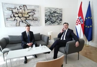 Premijer Plenković primio je izvršnog potpredsjednika EK-a za gospodarstvo, Foto: Sanjin Strukic/PIXSELL/Sanjin Strukic/PIXSELL