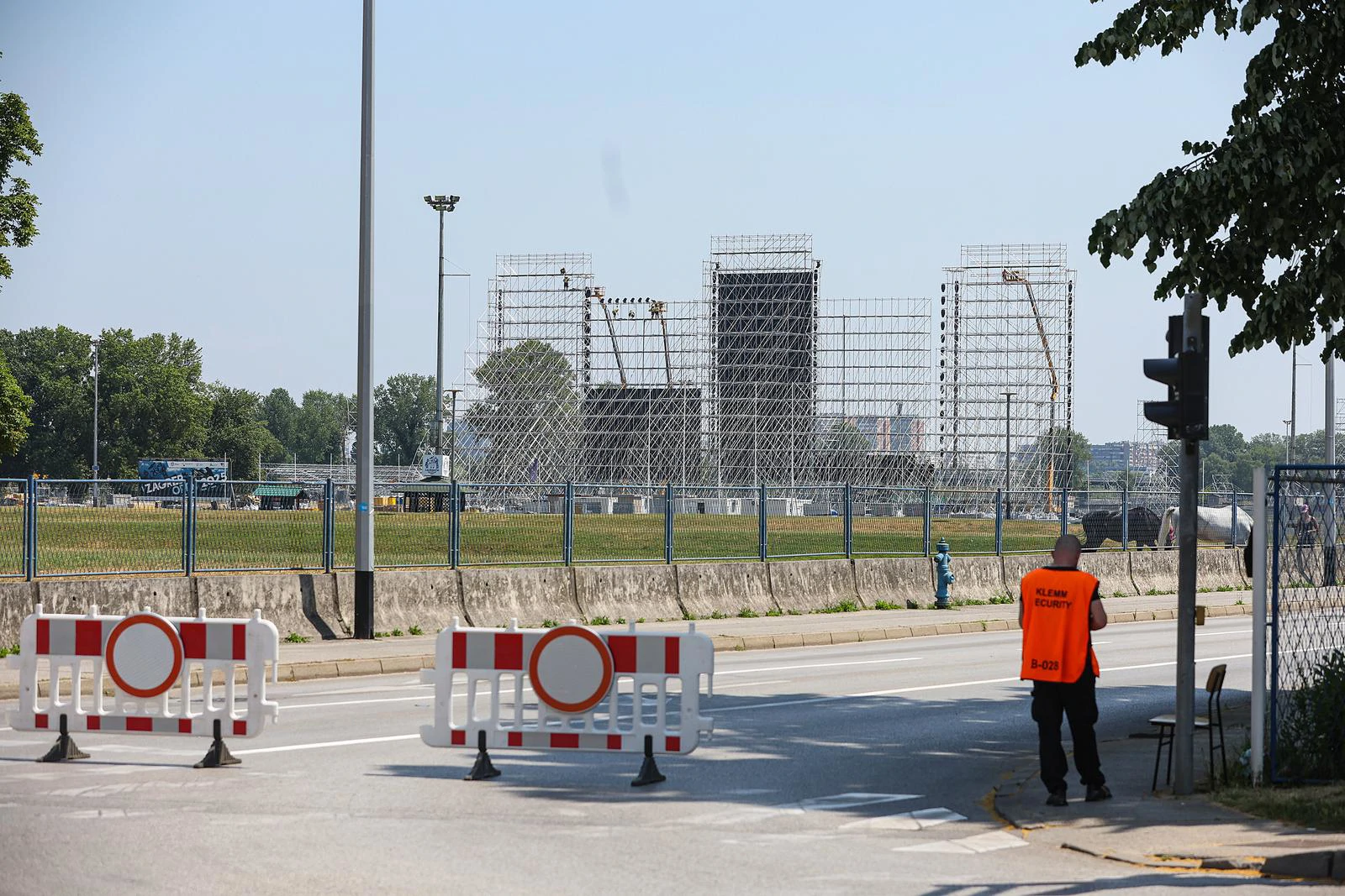 Posebna regulacija prometa na dan Thompsonovog koncerta