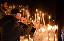 Zagreb: Božićna liturgija u Sabornoj crkvi Preobraženja Gospodnjeg, Foto: Sanjin Strukic/Pixsell