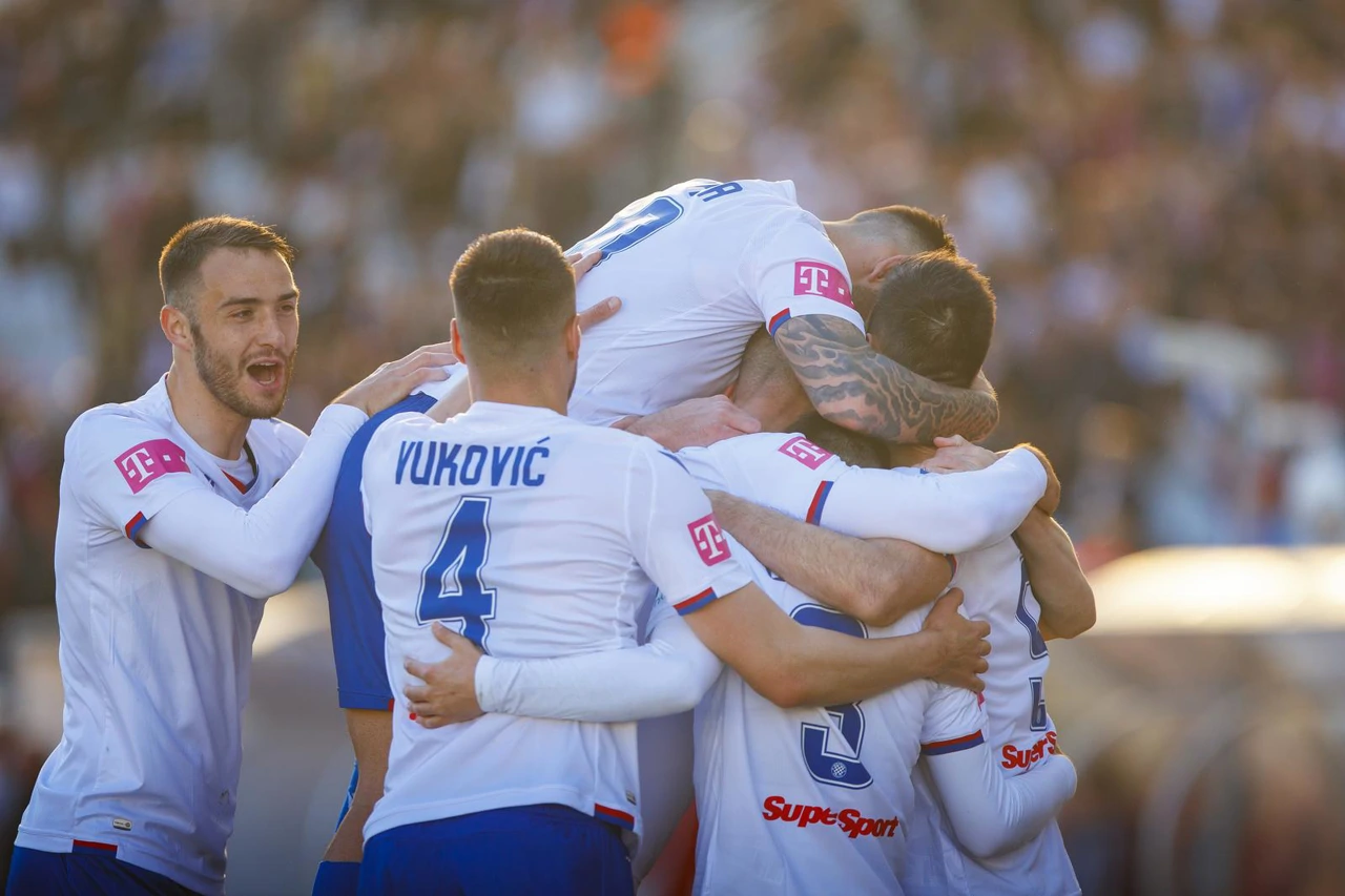 Slavlje igrača Hajduka