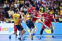 Švedska - Hrvatska. Marko Mamić i Leon Šušnja, Foto: Sanjin Strukic/PIXSELL