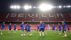 Trening nogometaša Dinamo 