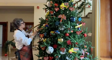 Decoración del árbol de Navidad