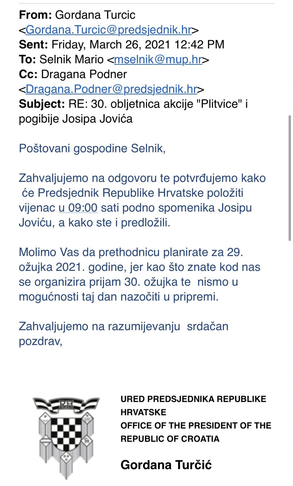 Prepiska