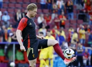 Kevin De Bruyne na zagrijavanju, Foto: Wolfgang Rattay/REUTERS
