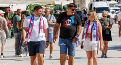 Navijači Hajduka uoči derbija, Foto: Jakov Prkić/CROPIX