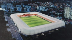 Model novog stadiona HNK Šibenik