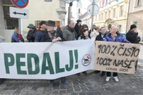 Prosvjed protiv Zakona o pomorskom dobru, Foto: Patrik Macek/PIXSELL