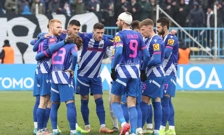 Igrači Lokomotive, Foto: Goran Stanzl/PIXSELL