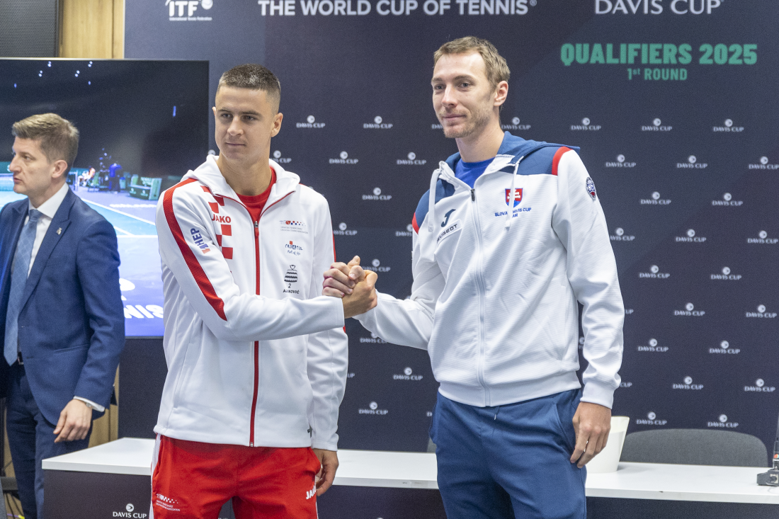 Davis kup: Meč otvaraju Duje Ajduković i Lukaš Klein