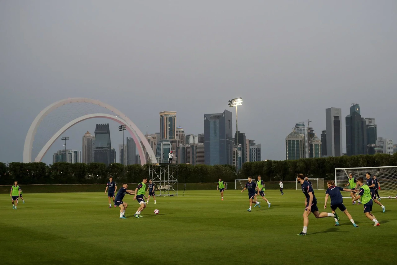 Trening u Dohi, Foto:  Igor Kralj /PIXSELL