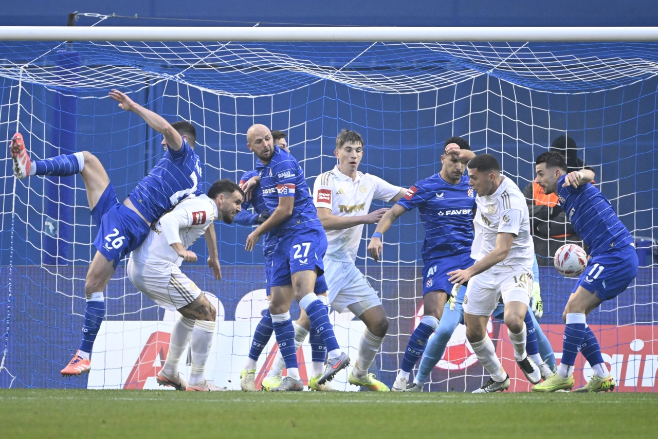 Dvoboj Dinama i Hajduka, Foto: Goran Mehkek/CROPIX