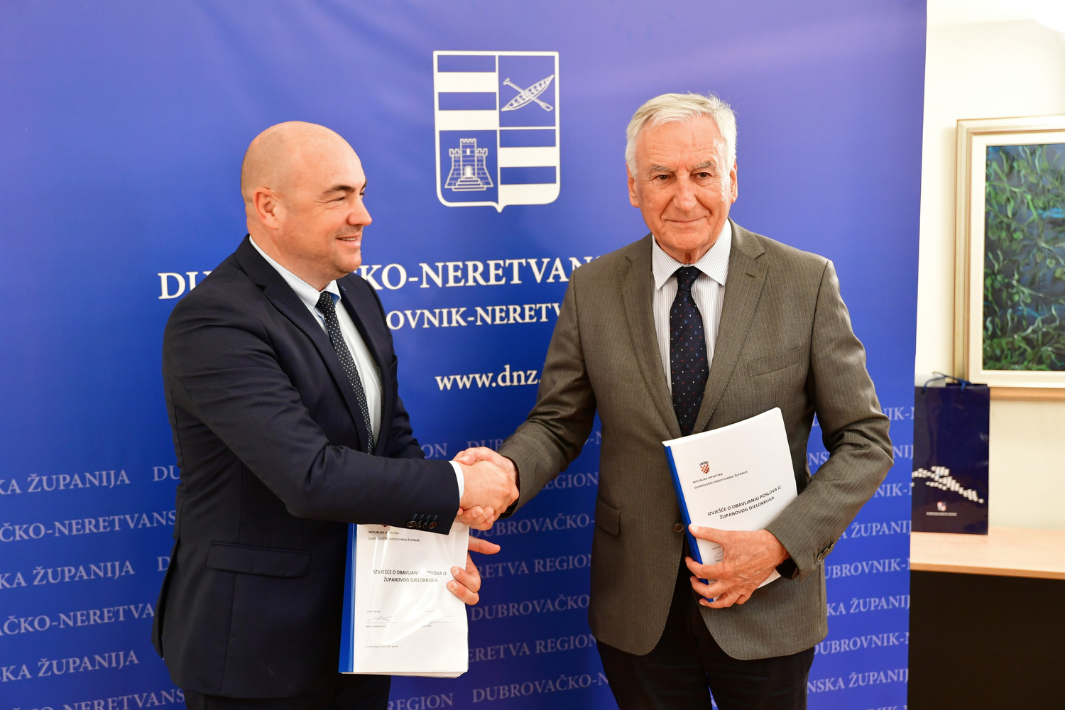 Pezo übernimmt das Amt des Präfekten der Gespanschaft Dubrovnik-Neretva 9 pezo preuzimanje7 090625 20250609104659