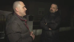 Josip Dabro i novinar Marin Ćurić