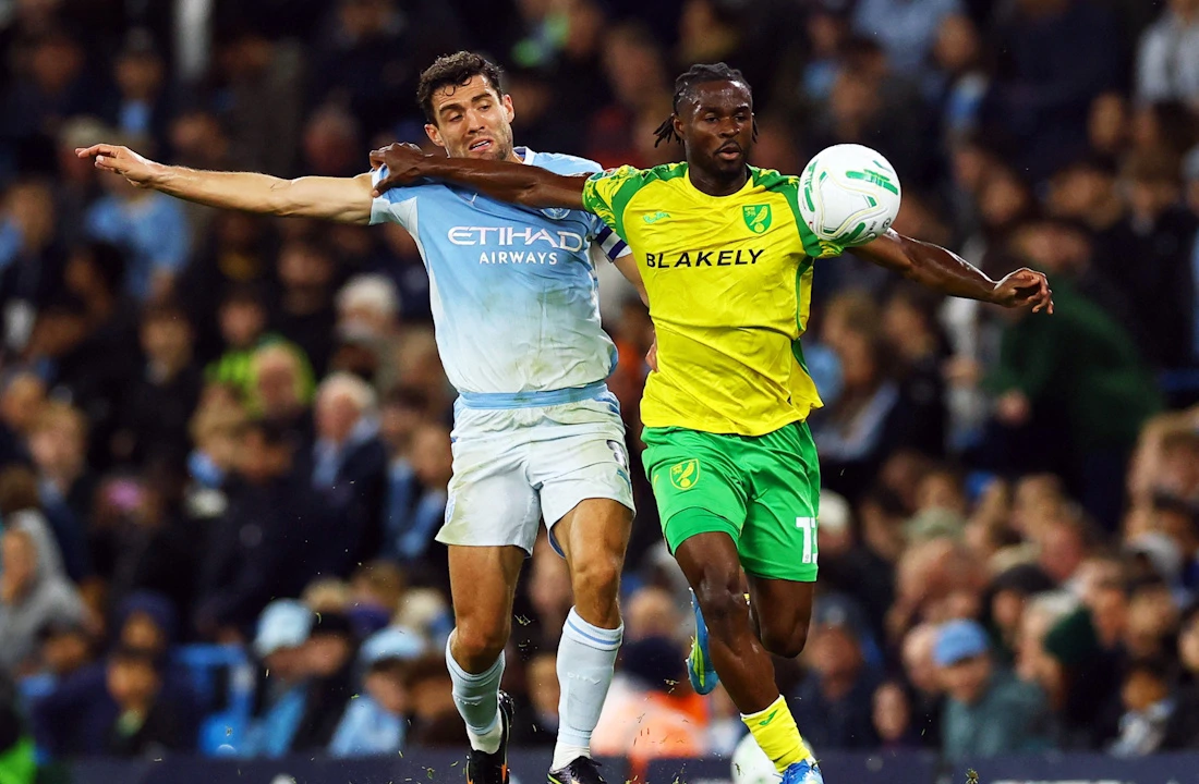 Mateo Kovačić u susretu Cityja i Norwicha
