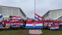 Podrška Hrvatske vojske nogometnoj reprezentaciji