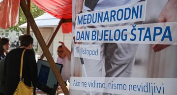Svjetski dan vida i Međunarodni dan bijelog štapa obilježen je na Zrinjevcu 