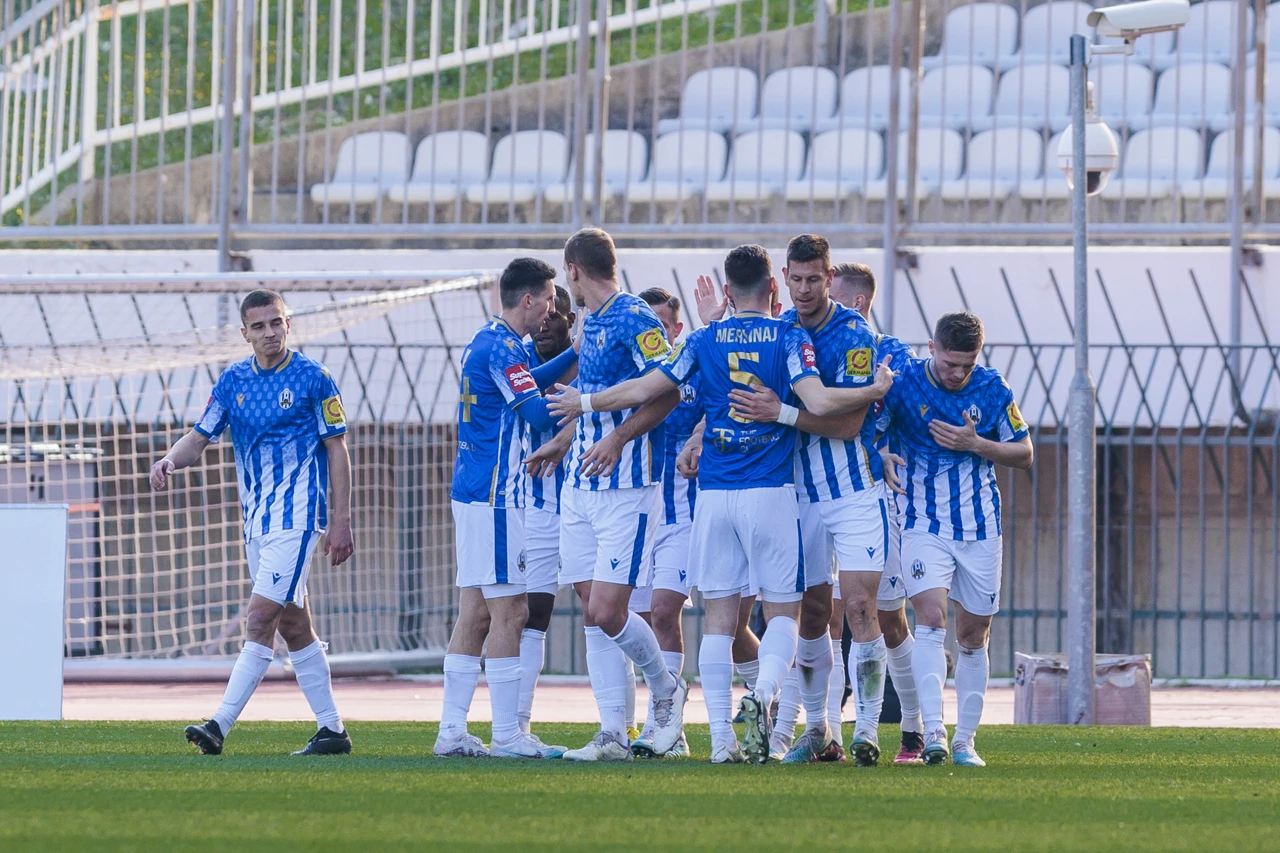 Slavlje nogometaša Lokomotive, Foto: Miroslav Lelas/PIXSELL