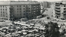 Kvaternikov trg (oko 1965. godine)