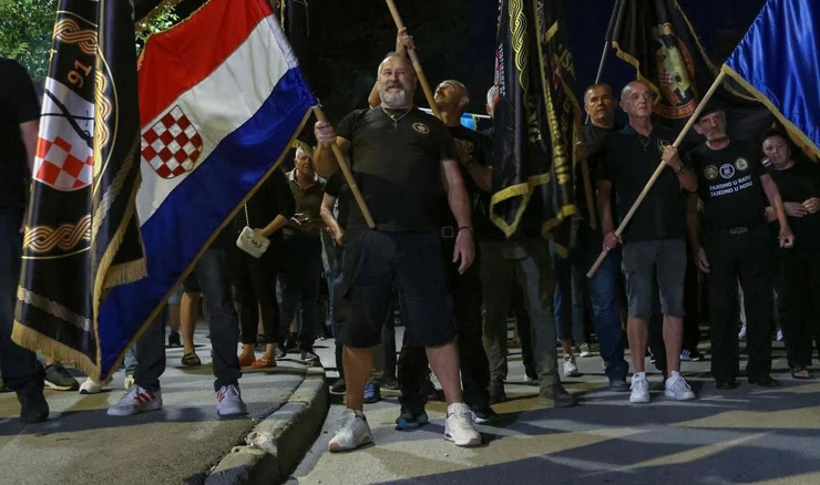 Prosvjed branitelja protiv festivala u Benkovcu