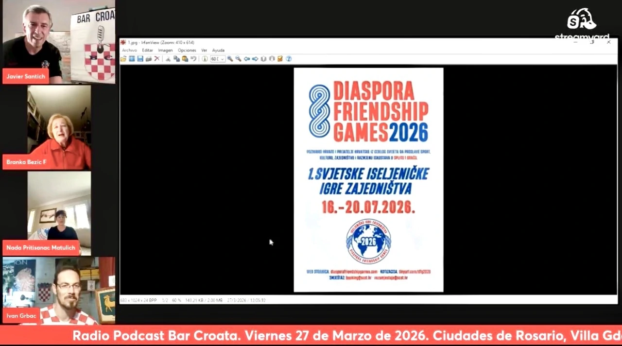 Predstavljena službena zastava 1. Iseljeničkih igara zajedništva – Split & Brač 2026, Foto: ACC//