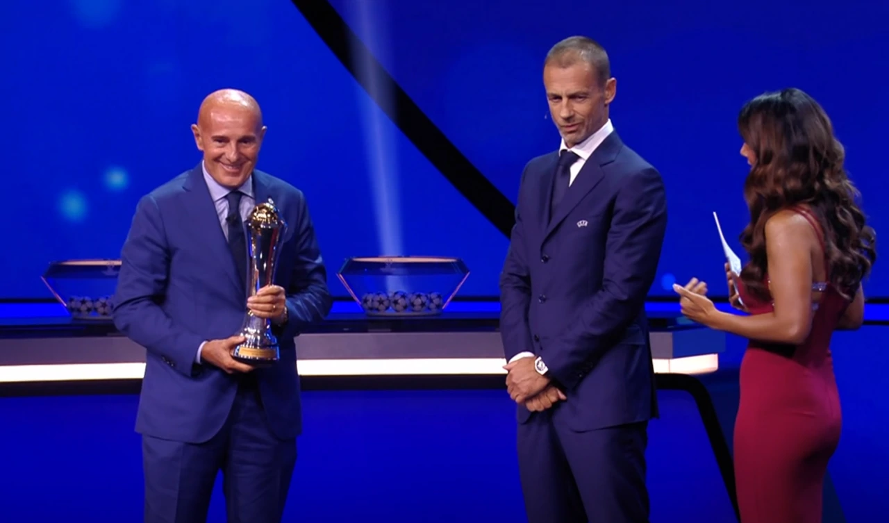 Arrigo Sacchi i Aleksander Čeferin