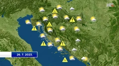 emisija "Vrijeme", Foto: HTv/HRT