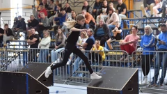 U Nedelišću održano prvo Prvenstvo Hrvatske u parkouru