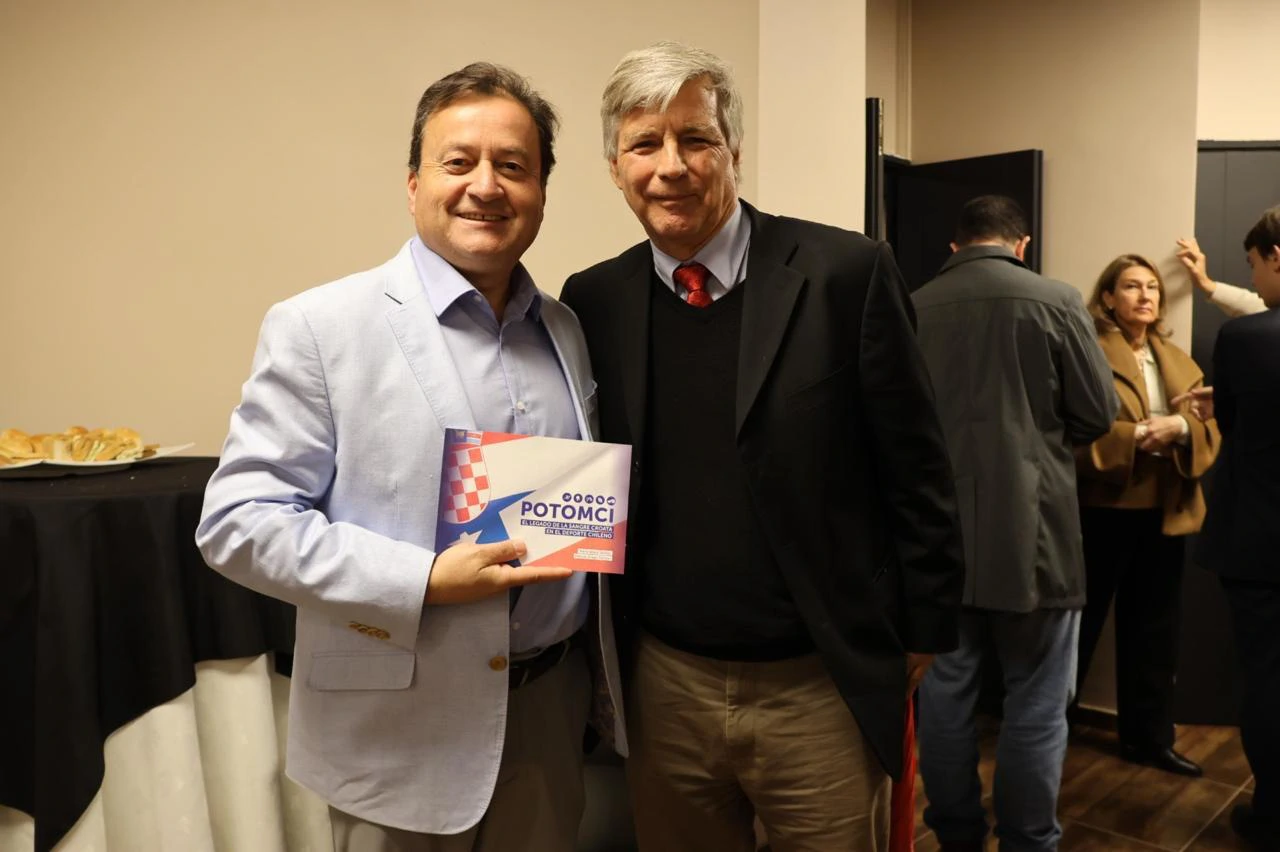  Patricio Drago y Harold Mayne-Nicholls / Patricio Drago i Harold Mayne-Nicholls, Foto: Mario Bravo//