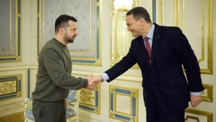 Volodimir Zelenski i Radoslaw Sikorski 