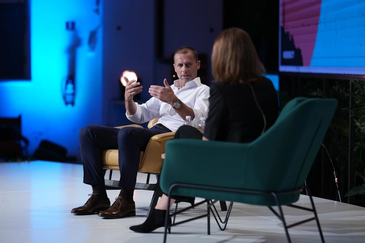 Čeferin na panelu WMF-a u Rovinju