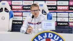 Trener Hajduka Valdas Dambrauskas