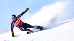 Filip Zubčić u prvoj veleslalomskoj vožni u Adelbodenu