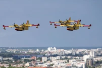 The flight program of the parade marking 30 years since the military/police operation Storm, Foto: Matija Habljak/Pixsell