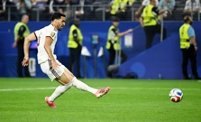 Mikel Merino postiže pogodak vrijedan četvrtfinala SP-a, Foto: Jerome Miron/IMAGN IMAGES via Reuters